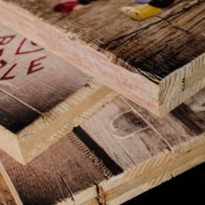 Fotos auf Holz gedruckt