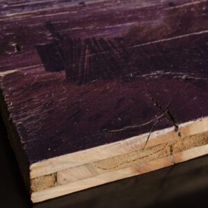 Bild auf Shabby-Holz gedruckt