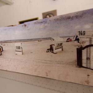 Panorama auf Vintage-Holz