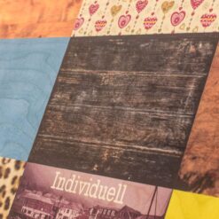 Holzdekor auf Multiplex