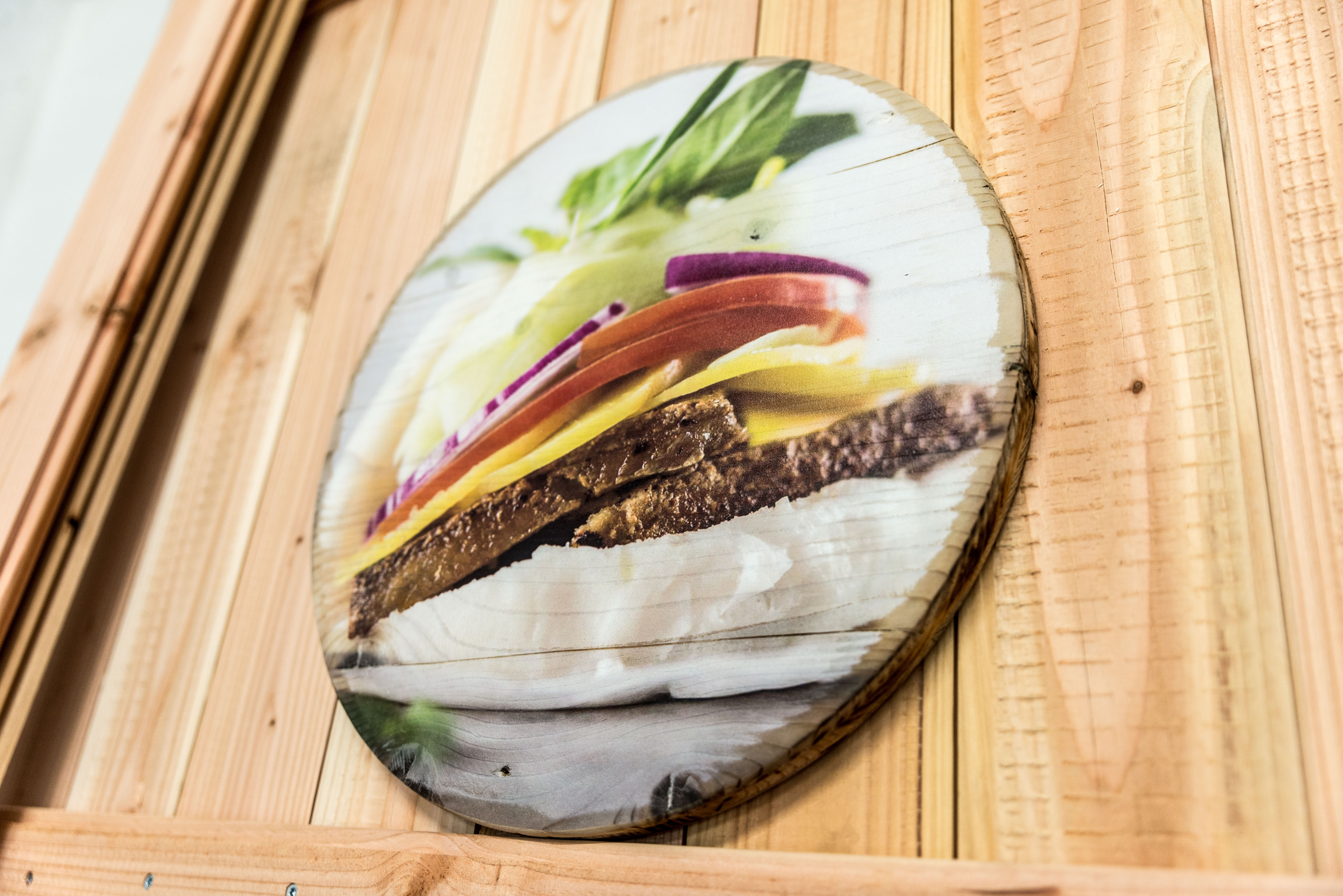 Foodbilder gedruckt auf Holz
