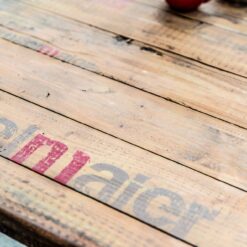 Bedruckte Tischplatte