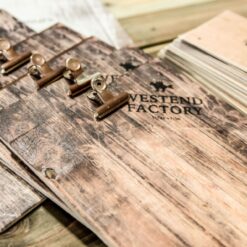 Klemmbretter aus Echtholz