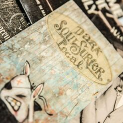 Künstlerkarten gedruckt auf Holz