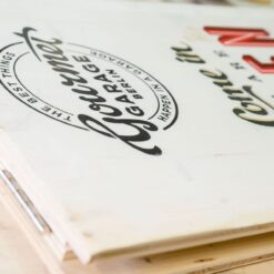 Wasserfester Kundenstopper für den Aussenbereich