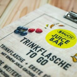 Getränkekartenhalter mit Klammer