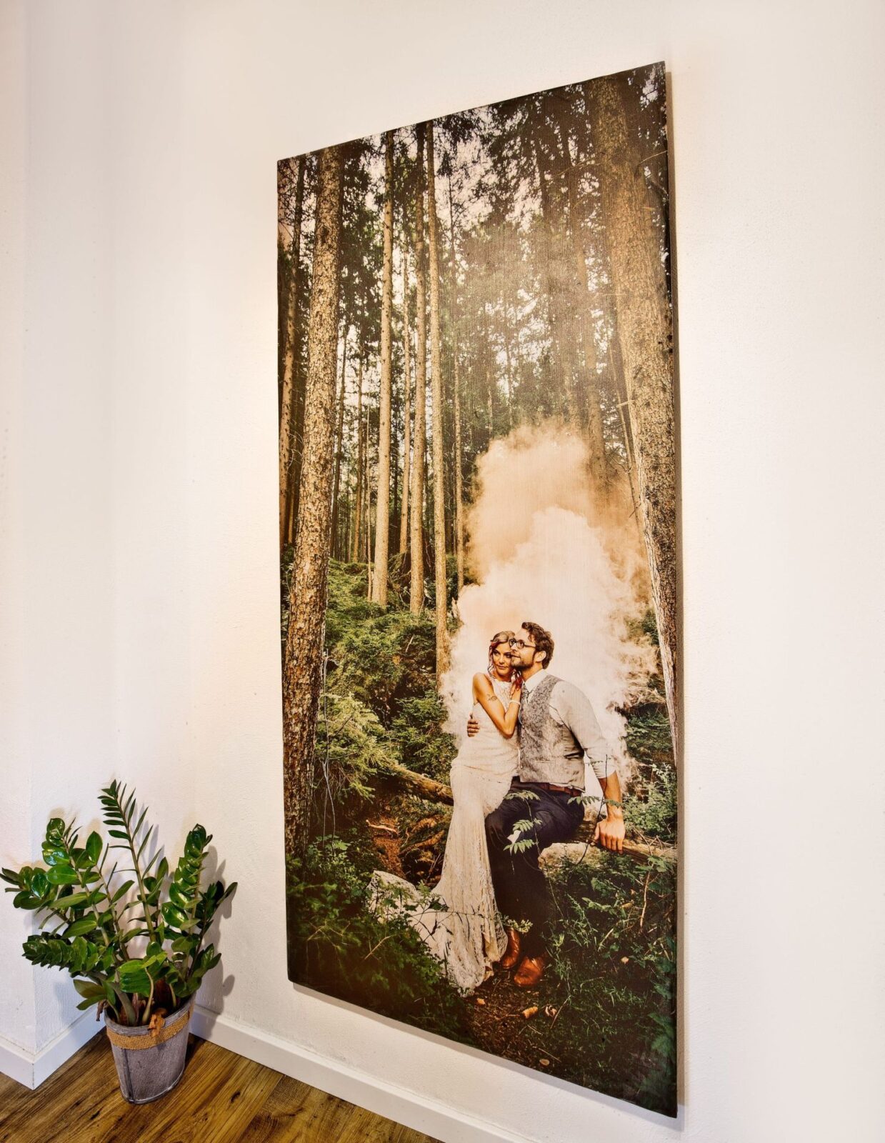 Holzdruck Hochzeitsmotive