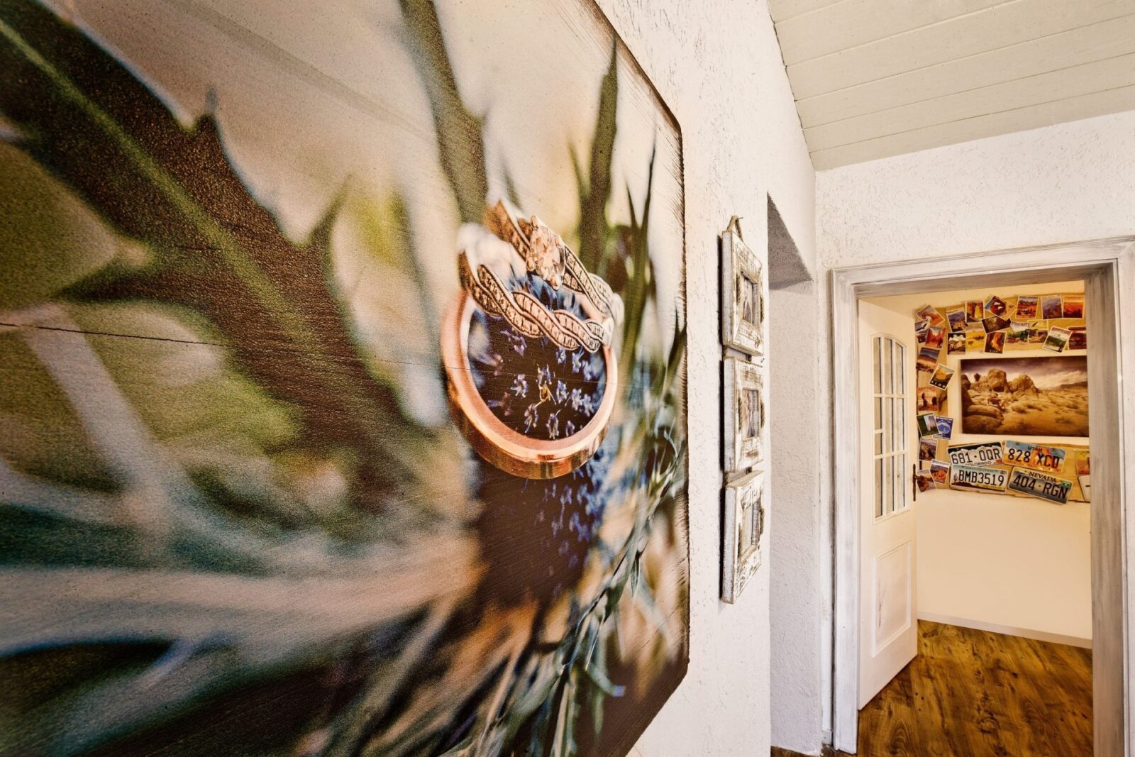 Holzdruck Hochzeitsmotive