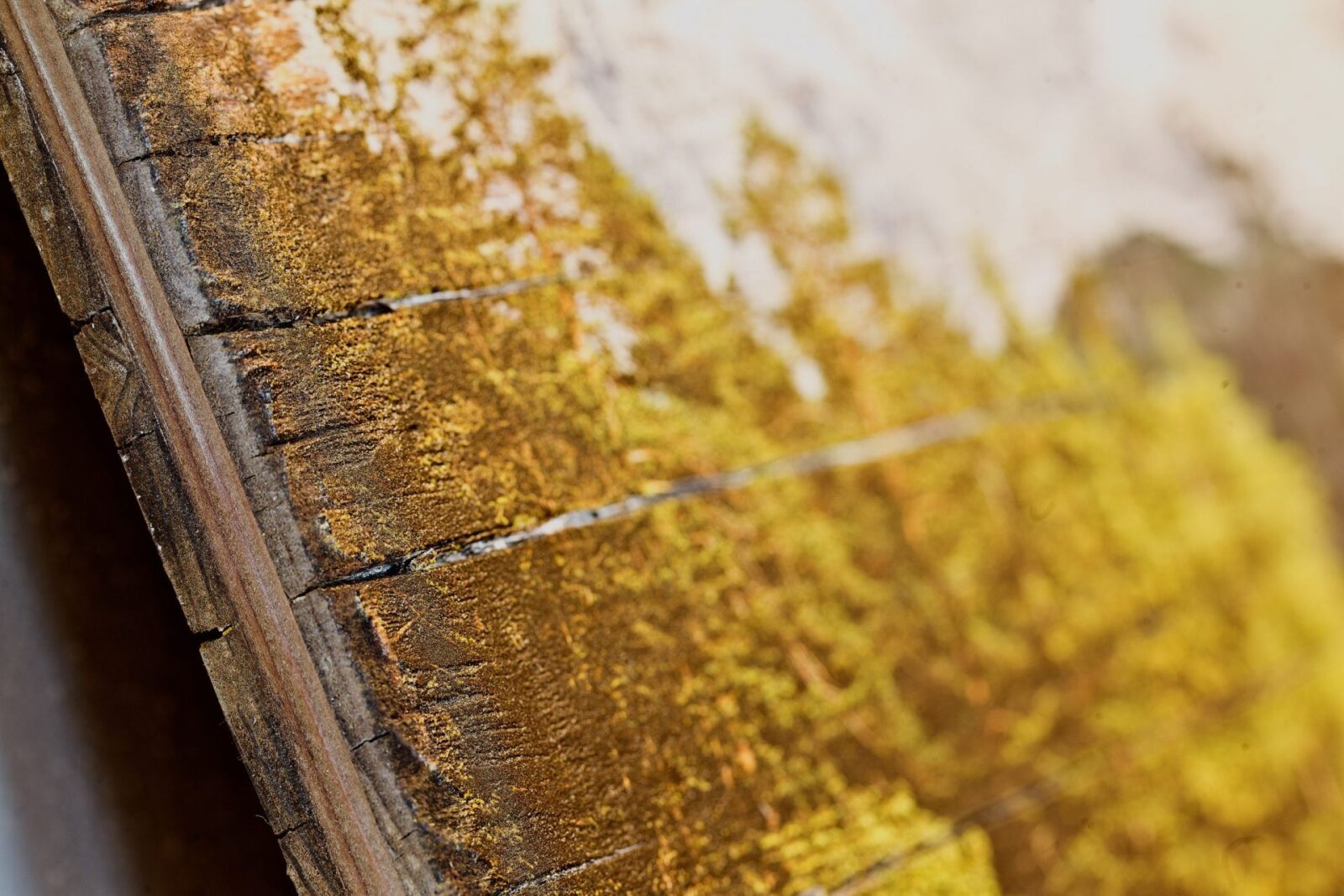 Detail Vintage - Holzdruck