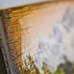 Detail Vintage - Holzdruck