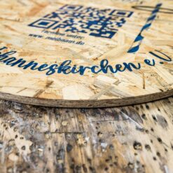 OSB kann auf individuelle Formen und Größen zugeschnitten werden