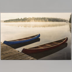 Fotodruck auf Holzlatten mit einheitlichem Bildmotiv von vorne